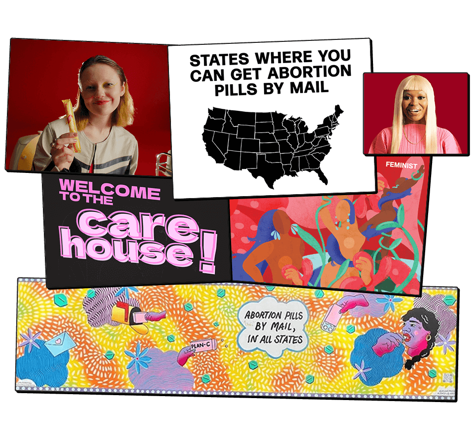 Collage de imágenes de asociaciones